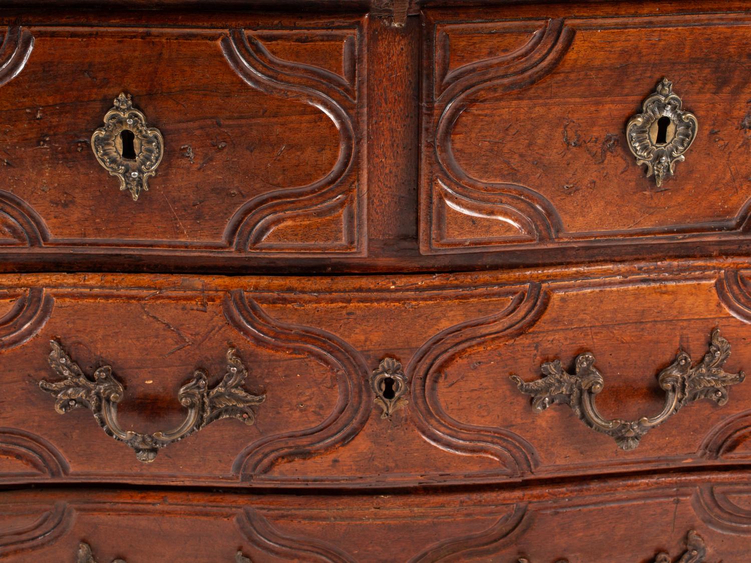 A Louis XV Provincial Walnut Small Commode