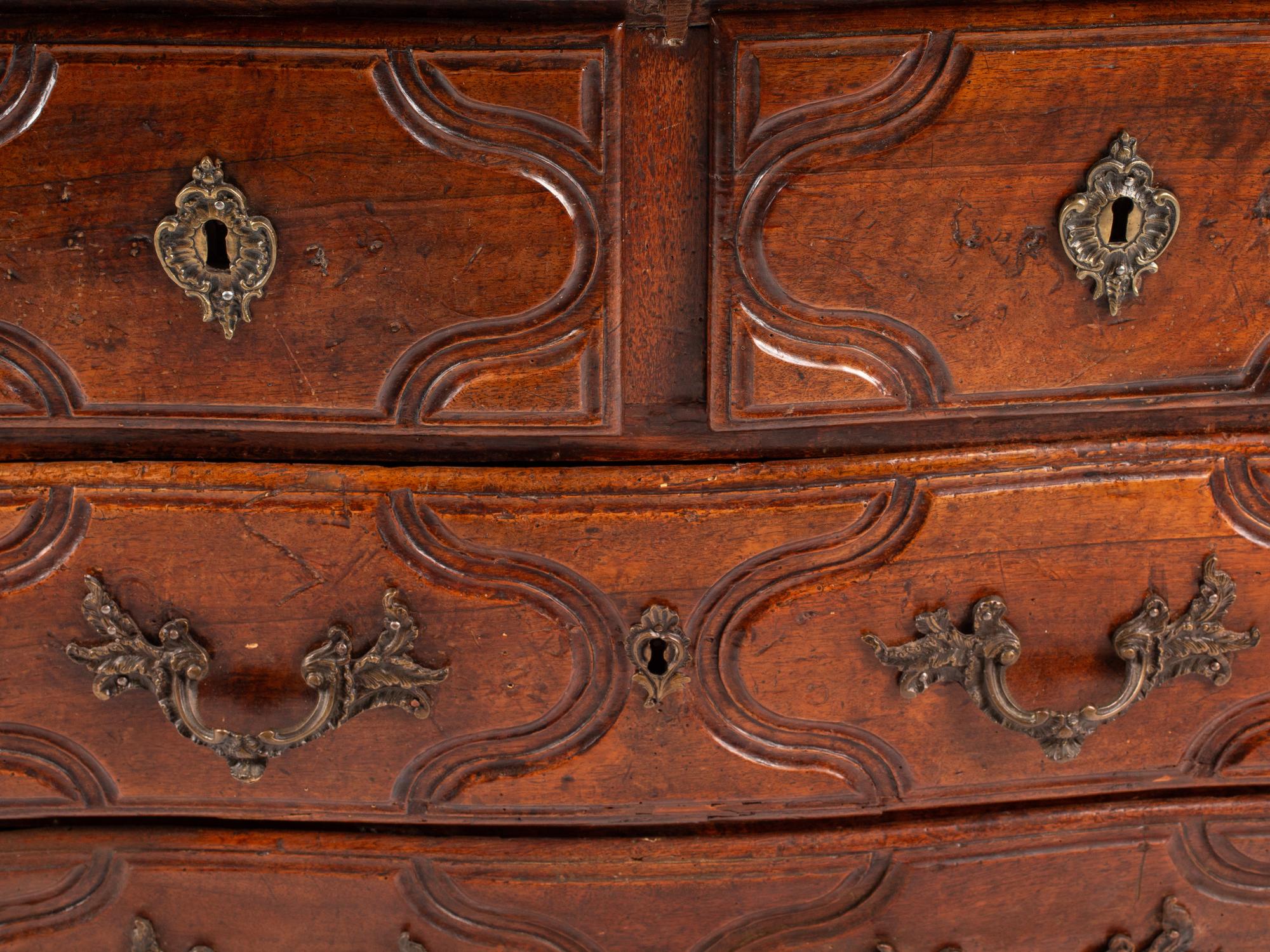A Louis XV Provincial Walnut Small Commode