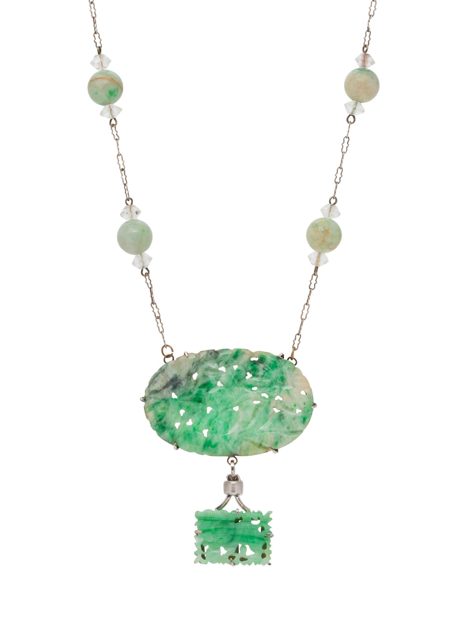 A Collection of Jade Jewelry,