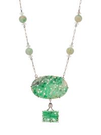 A Collection of Jade Jewelry,