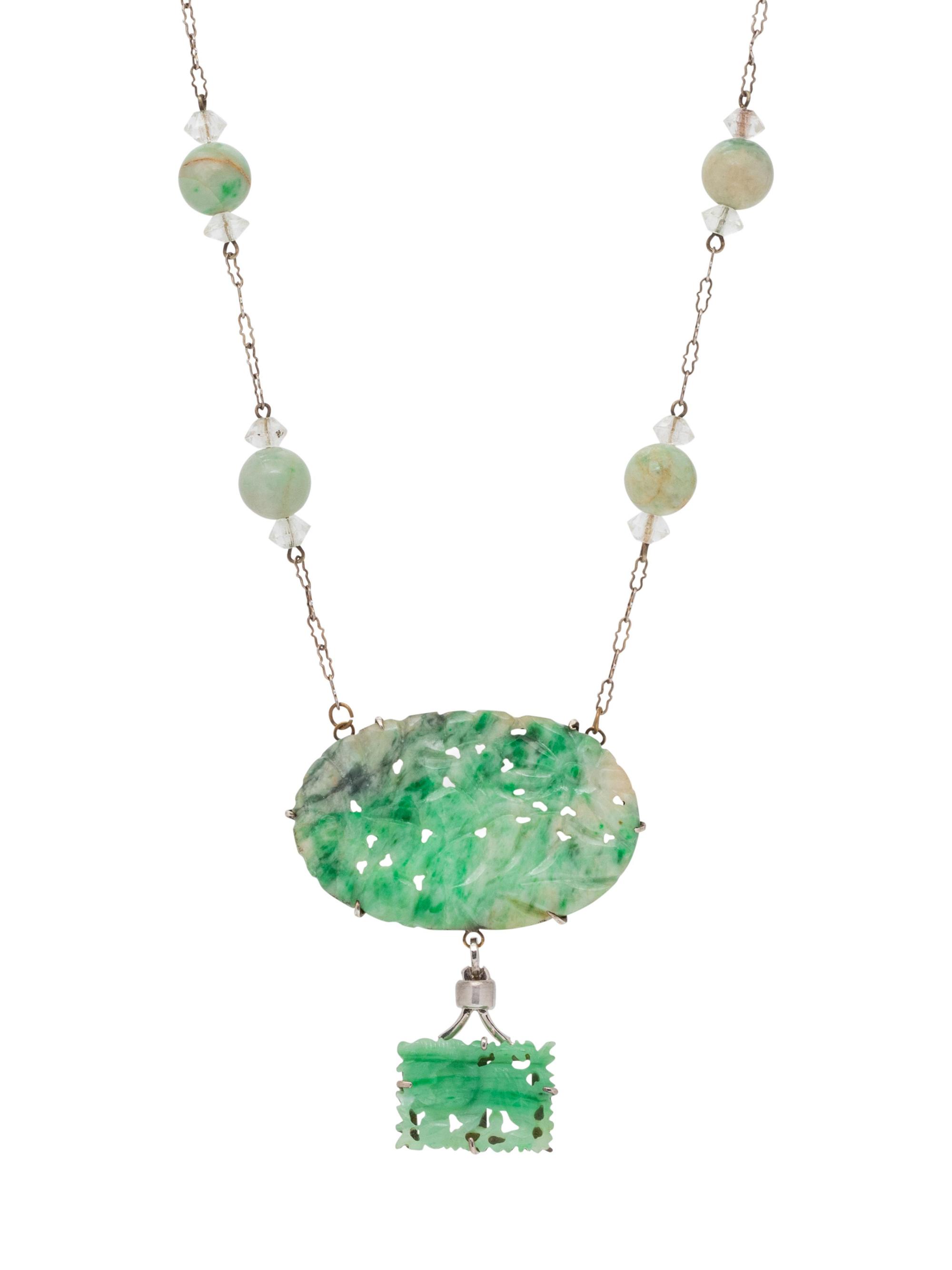 A Collection of Jade Jewelry,