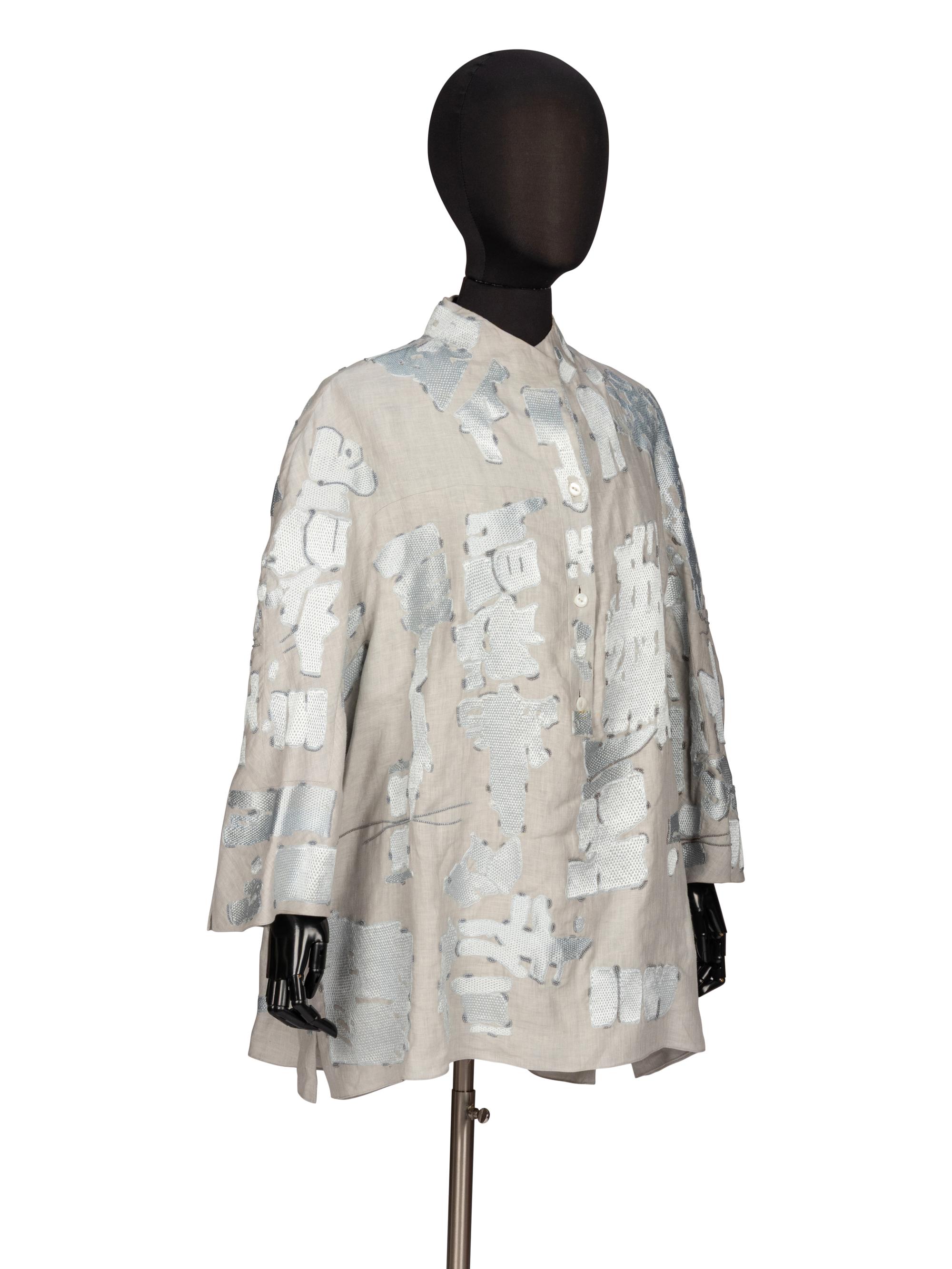 Ralph Rucci, Embellished Tunic Blouse