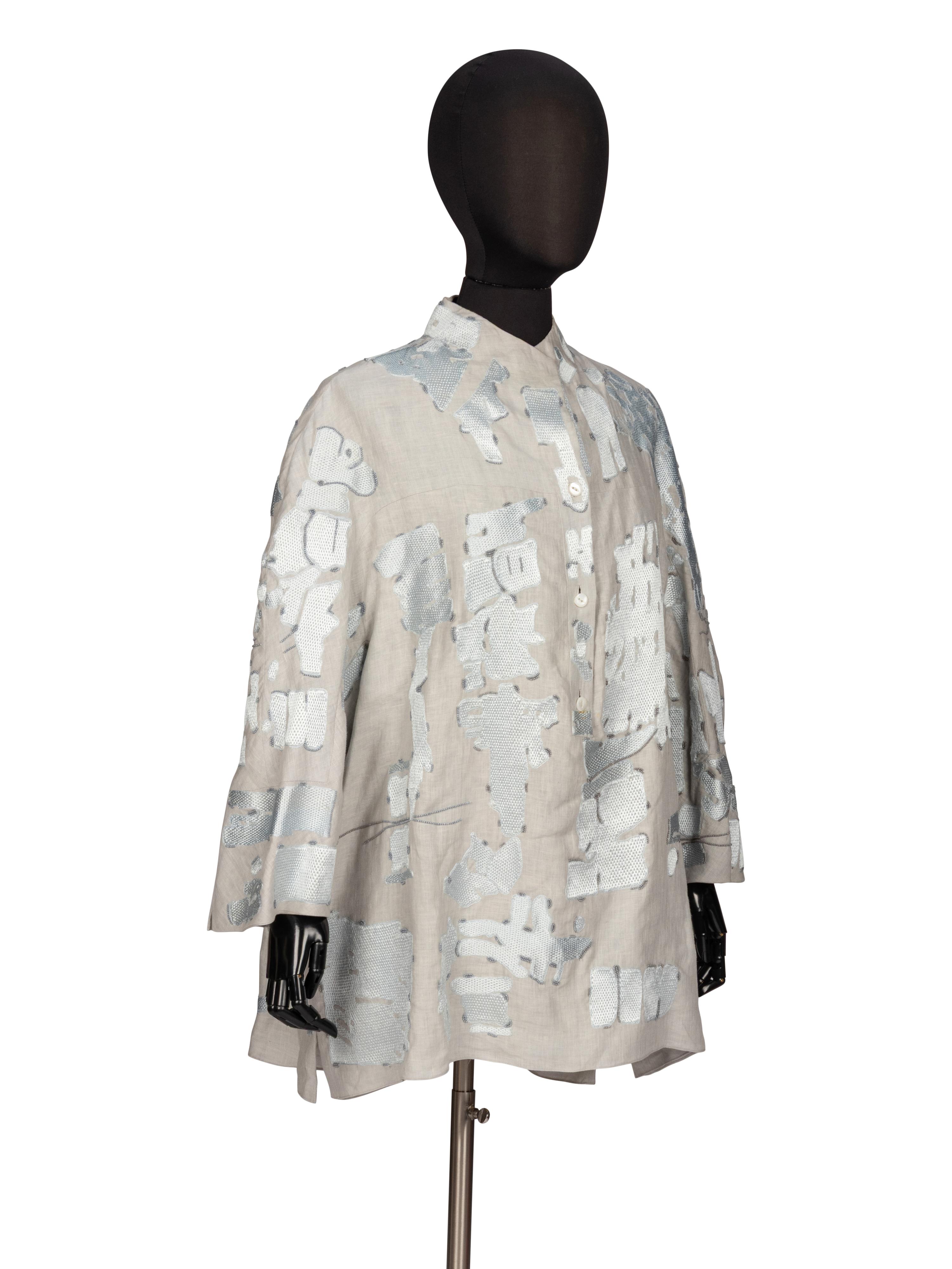 Ralph Rucci, Embellished Tunic Blouse