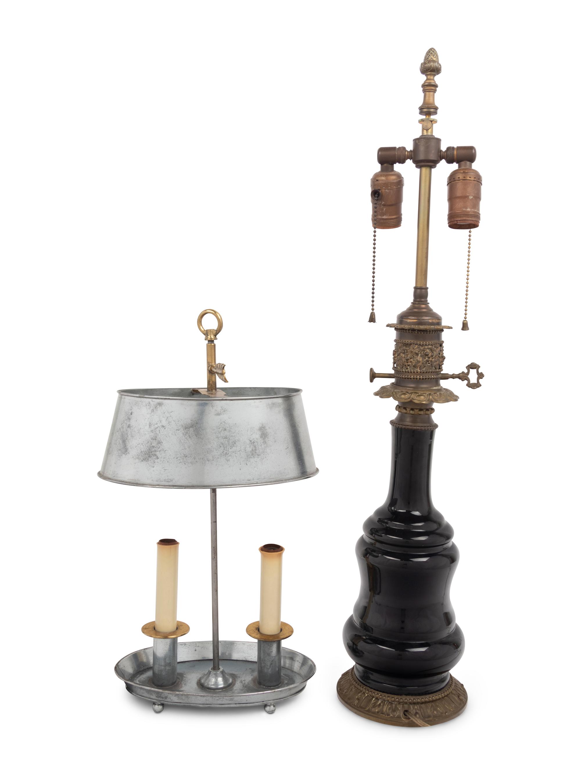 A Continental Ceramic Table Lamp