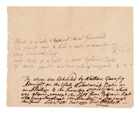 WOLCOTT, Oliver (1726-1797), signer of the Declaration of Independence and the Articles of the Confederation. Autograph document signed ("O Wolcott"), Dec. 16 1773.