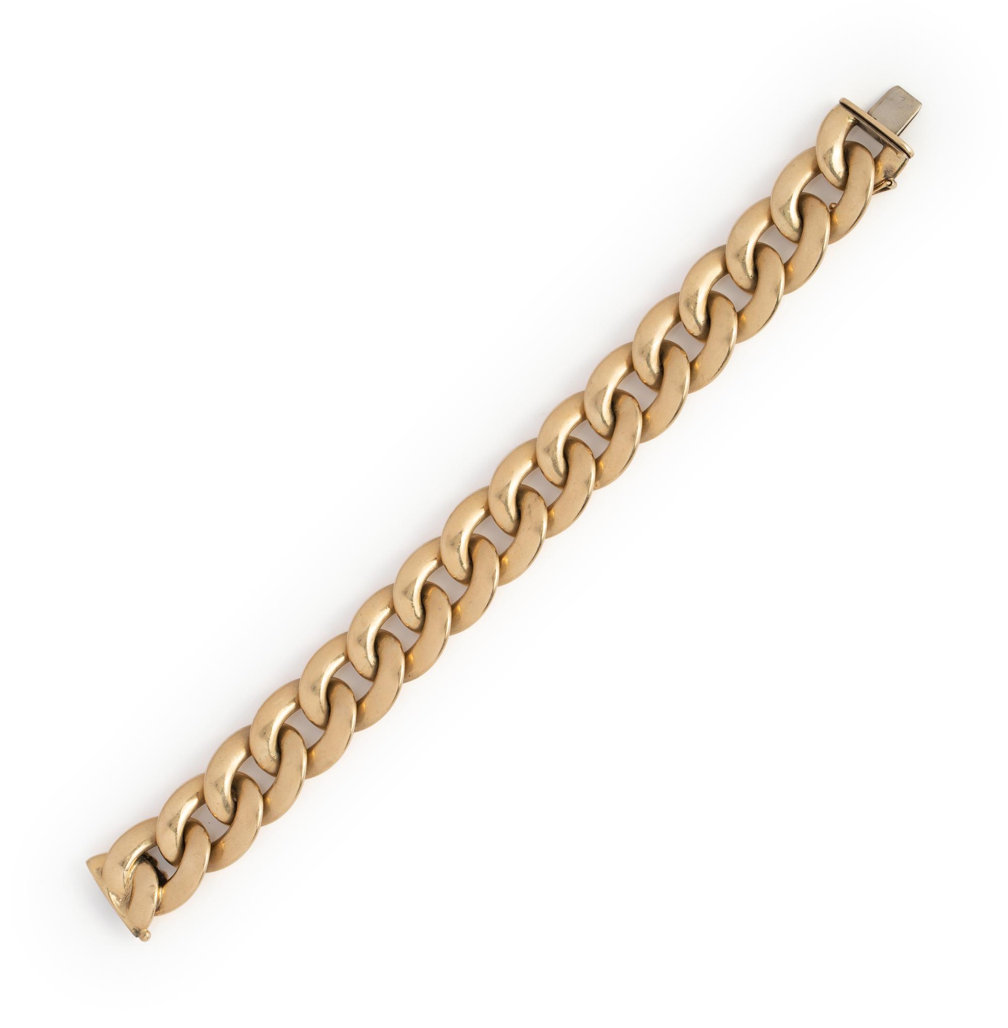 YELLOW GOLD BRACELET
