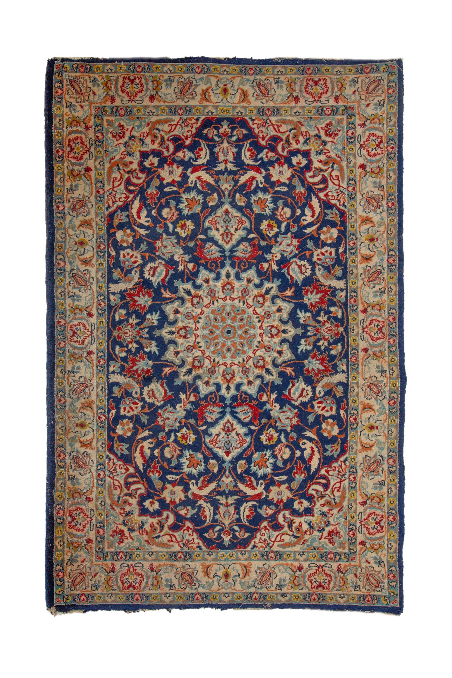 An Iranian Isfahan Wool Rug