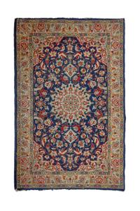 An Iranian Isfahan Wool Rug