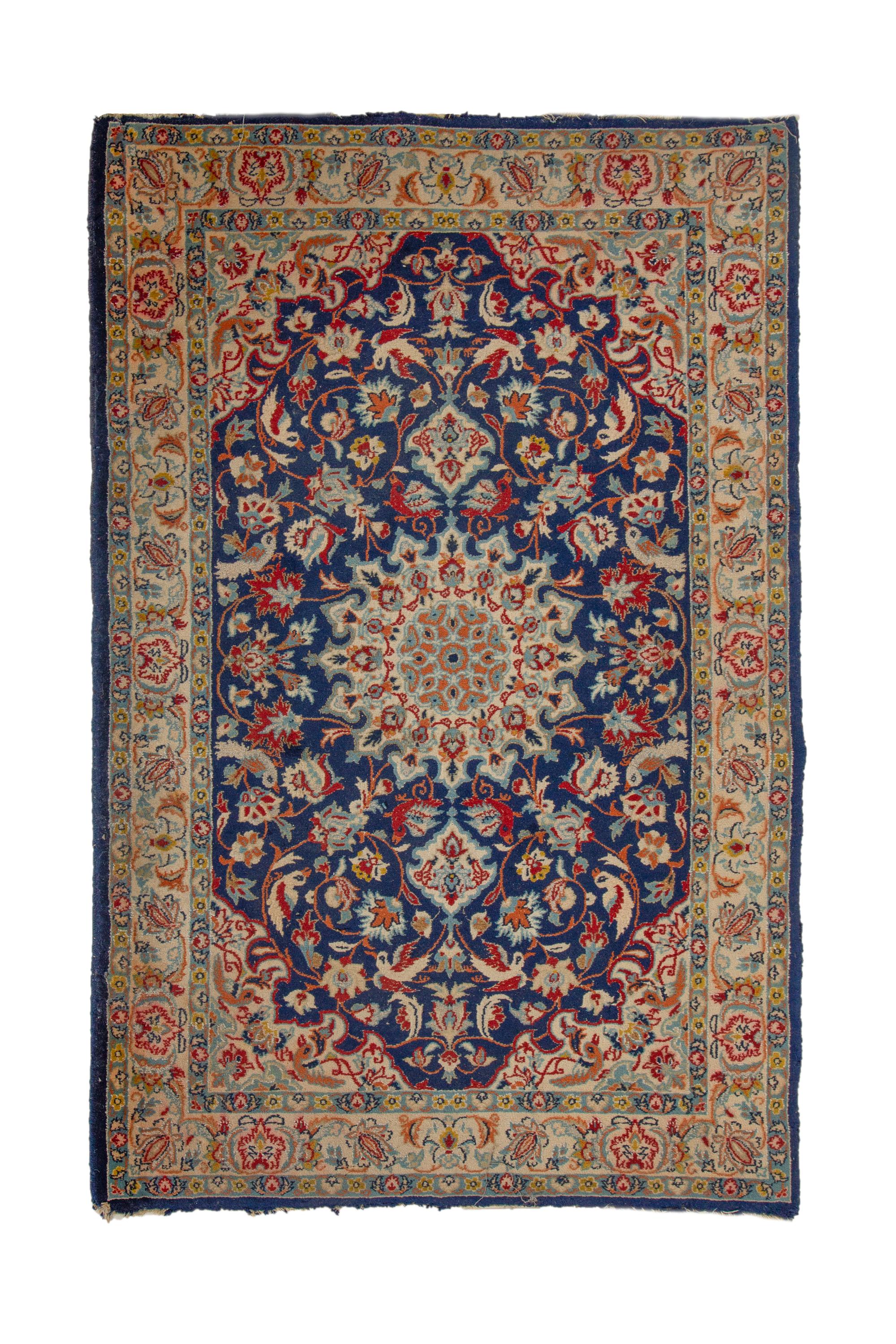 An Iranian Isfahan Wool Rug