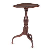 A Federal Cherrywood Table Top Candle Stand