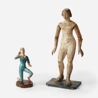 An Articulated Artist’s Model of a Woman probably French, 19th century