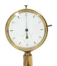 A French Brass Stopwatch on Stand
