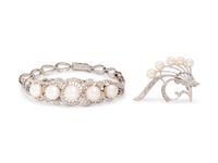 A Collection of Cultured Pearl Jewelry,