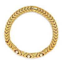 An 18 Karat Yellow Gold Necklace, Kria, 69.30 dwts.