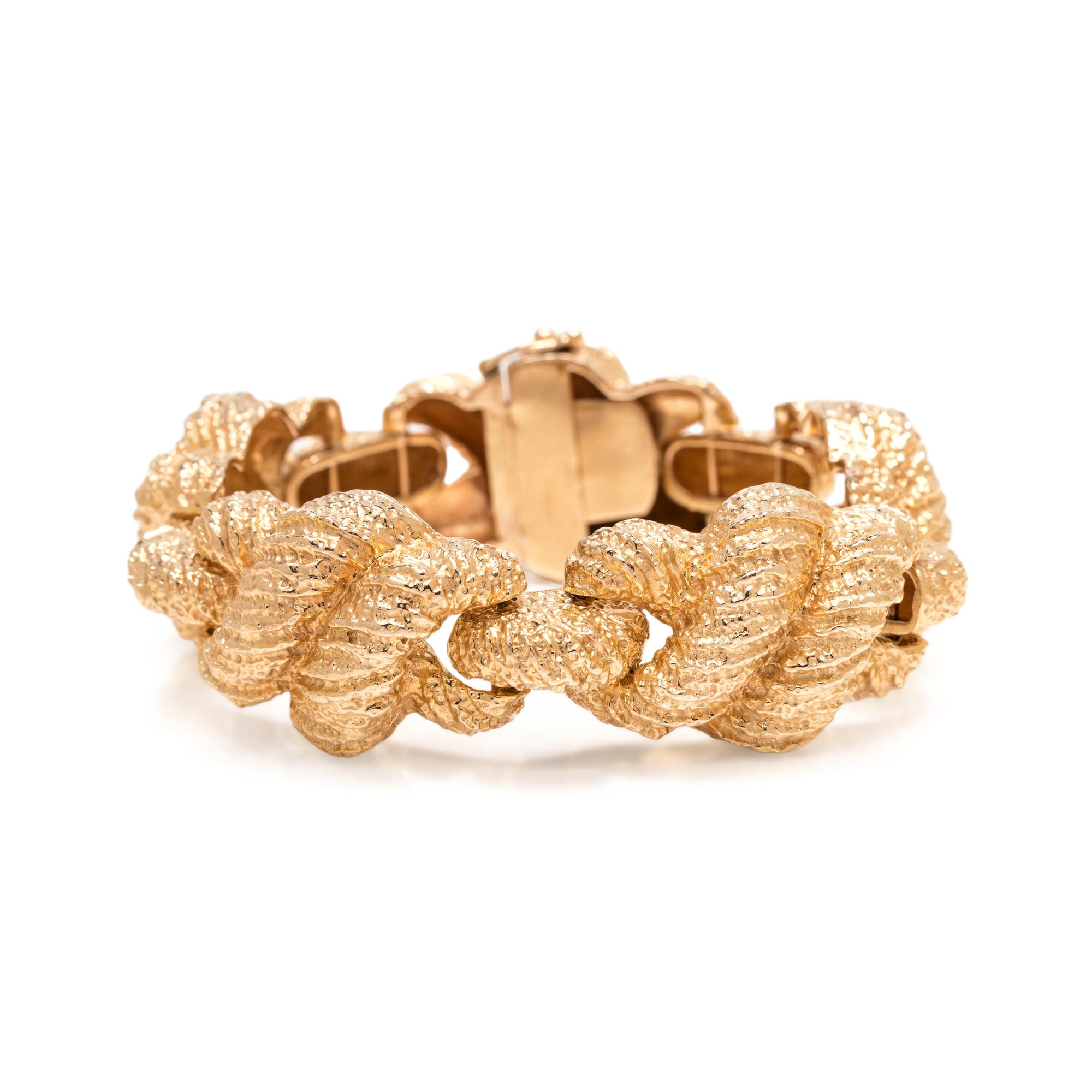 YELLOW GOLD BRACELET