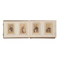 [Early Photography] Three Portrait Albums of European Personalities, Royalty and Other Notables