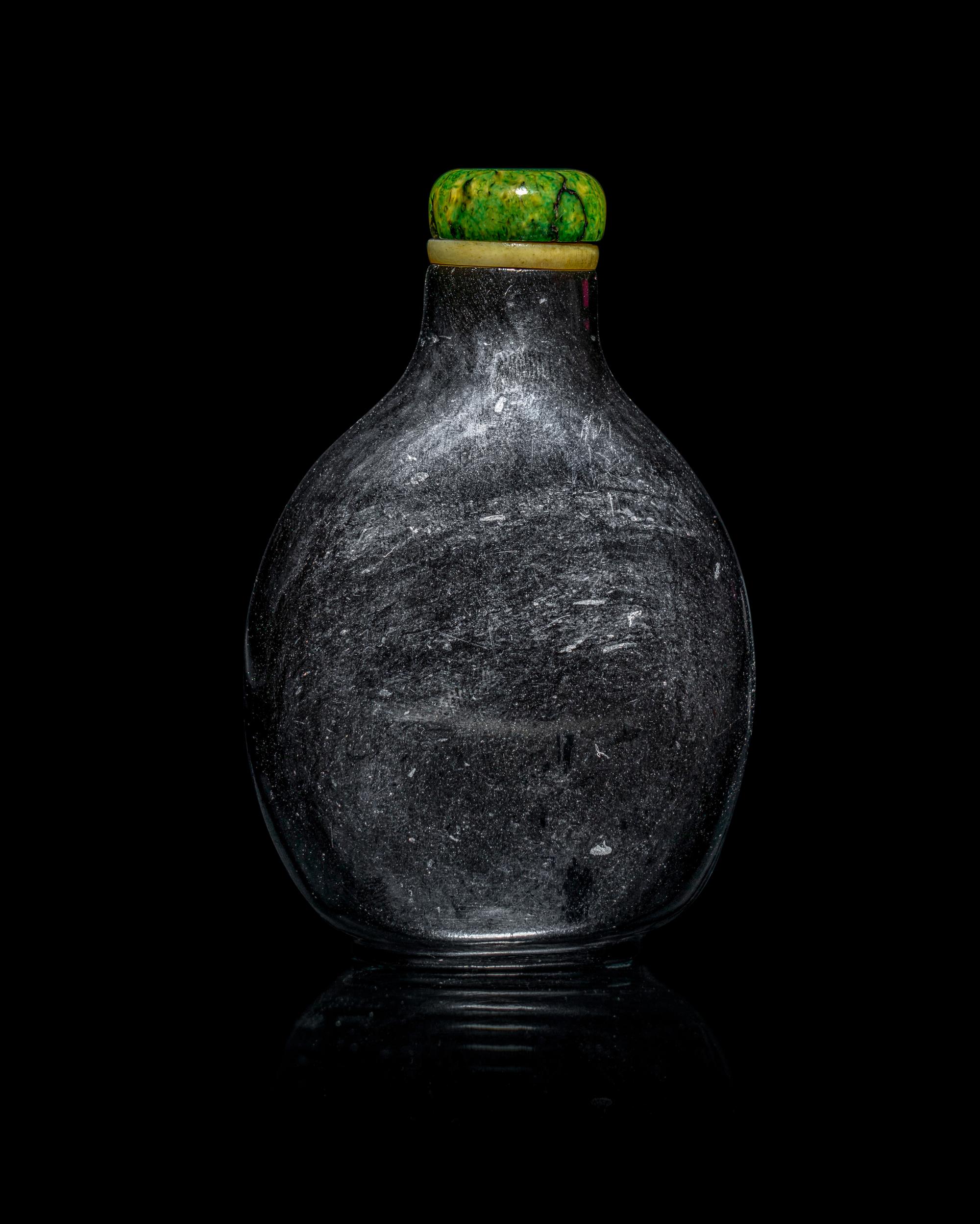 A Chinese Jet Snuff Bottle
