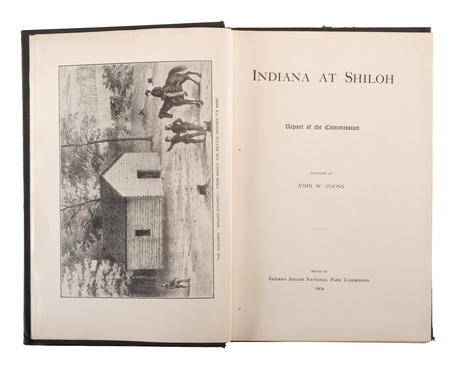 [CIVIL WAR - INDIANA]. A group of books regarding Indiana's service during the Civil War, including the complete 8 volume Adjutant General's report, comprising: