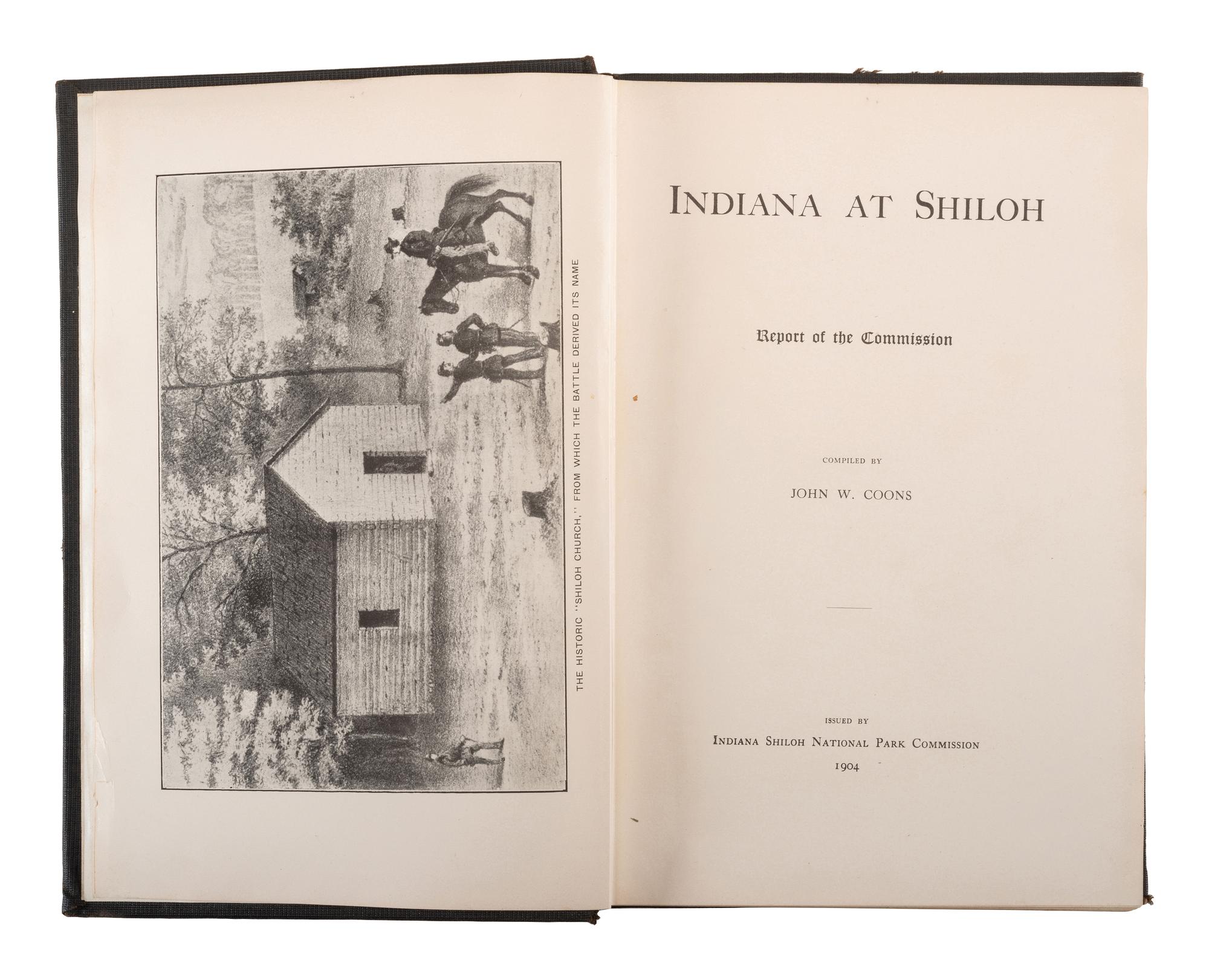 [CIVIL WAR - INDIANA]. A group of books regarding Indiana's service during the Civil War, including the complete 8 volume Adjutant General's report, comprising: