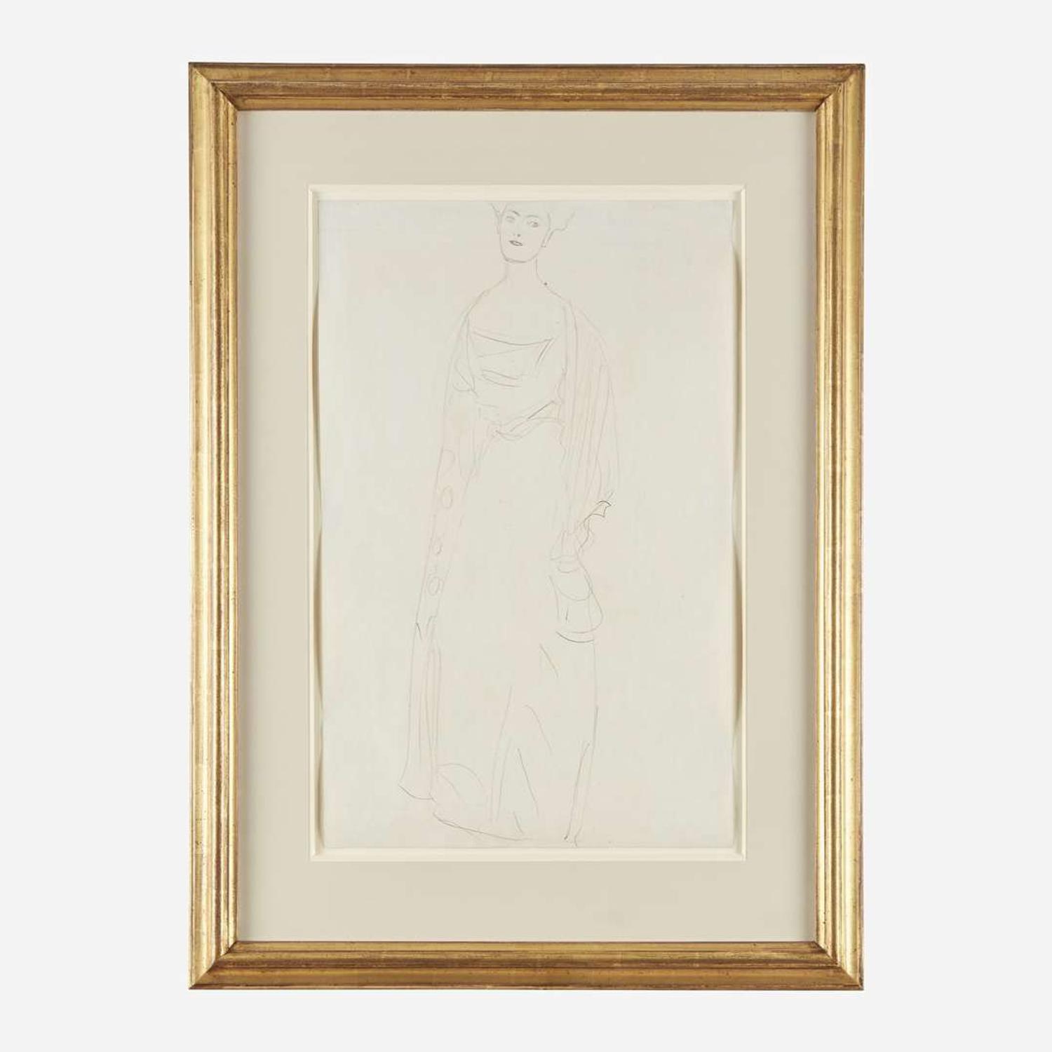 Gustav Klimt (Austrian, 1862–1918) Dame Wittgenstein (Study for Bildnis Margaret Stonborough-Wittgenstein)