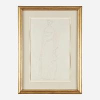 Gustav Klimt (Austrian, 1862–1918) Dame Wittgenstein (Study for Bildnis Margaret Stonborough-Wittgenstein)
