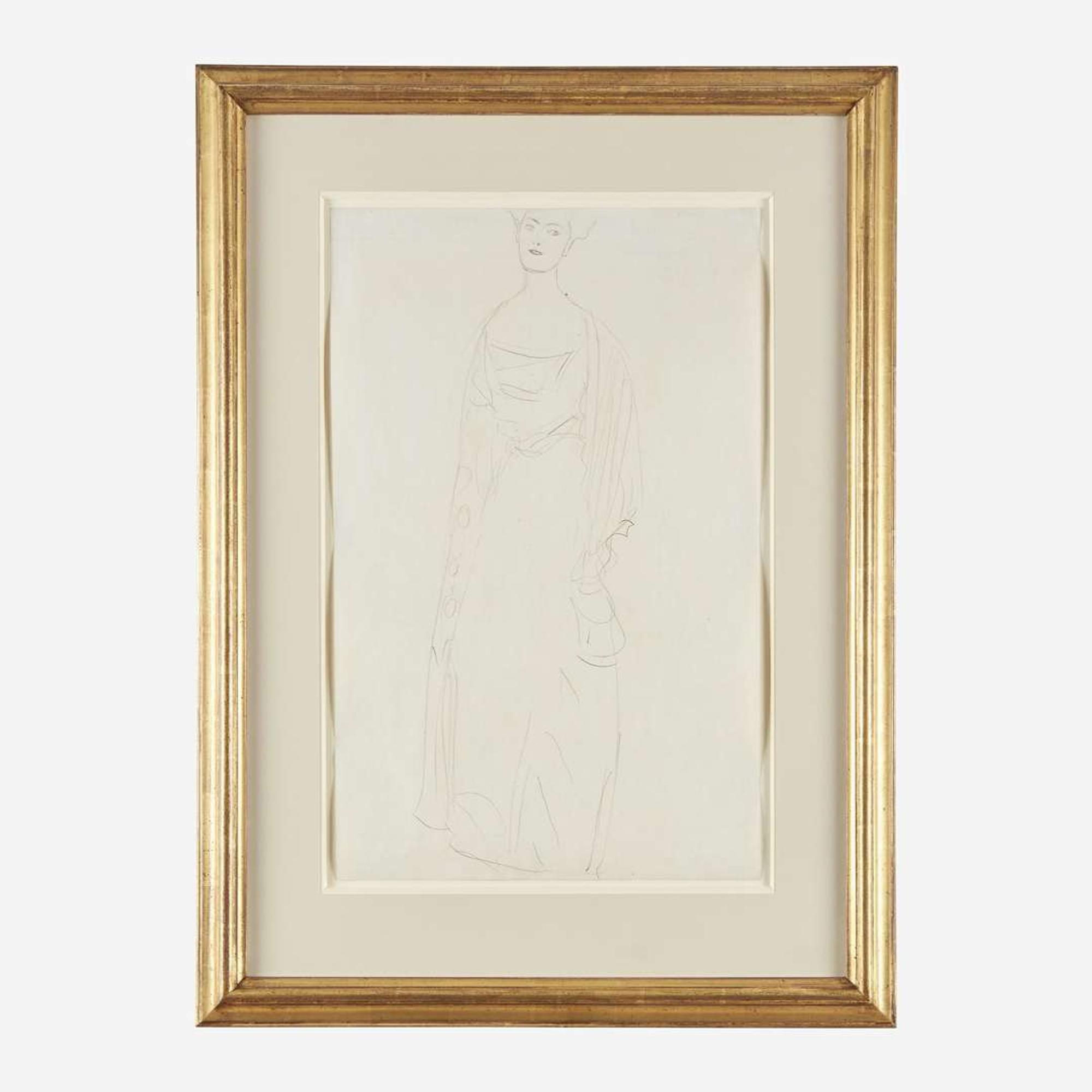 Gustav Klimt (Austrian, 1862–1918) Dame Wittgenstein (Study for Bildnis Margaret Stonborough-Wittgenstein)