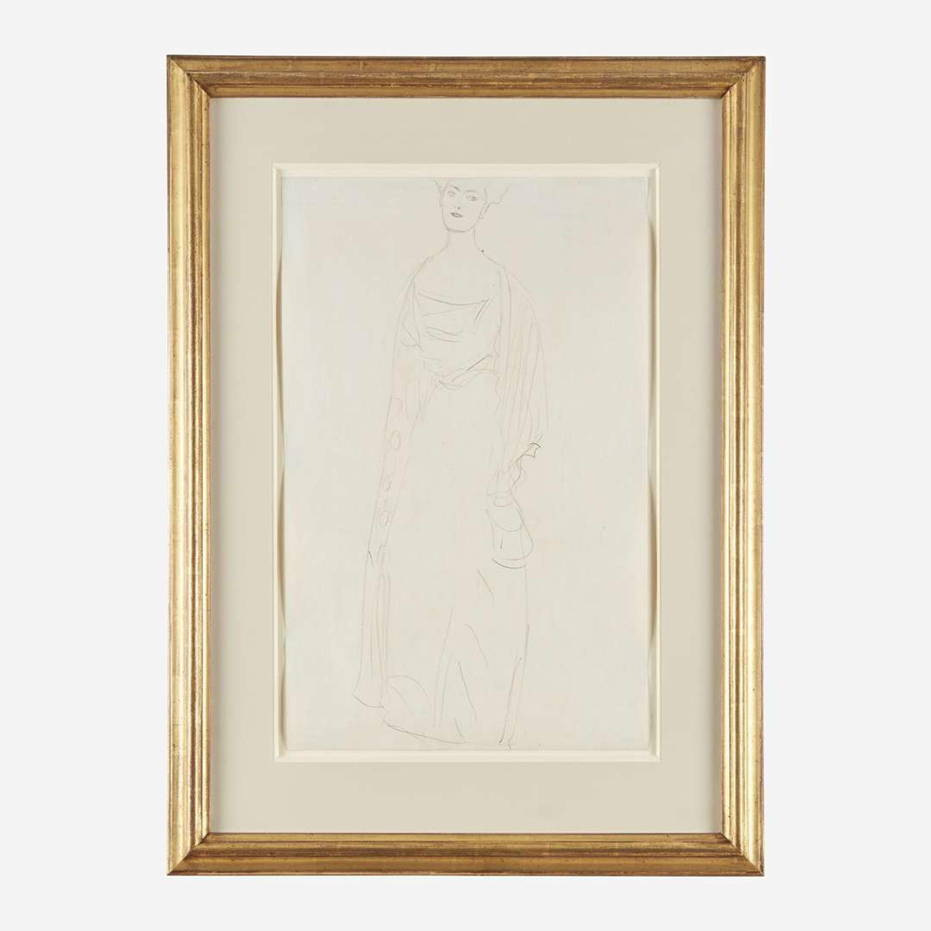 Gustav Klimt (Austrian, 1862–1918) Dame Wittgenstein (Study for Bildnis Margaret Stonborough-Wittgenstein)