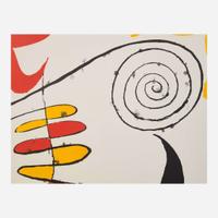 Alexander Calder (American, 1898-1976) Serpent Parmi Les Etoiles