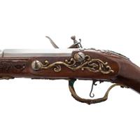 Contemporary Cased Flintlock Pistols