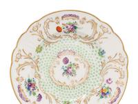 A Set of Five Herend Porcelain Fleur des Indies Dessert Plates