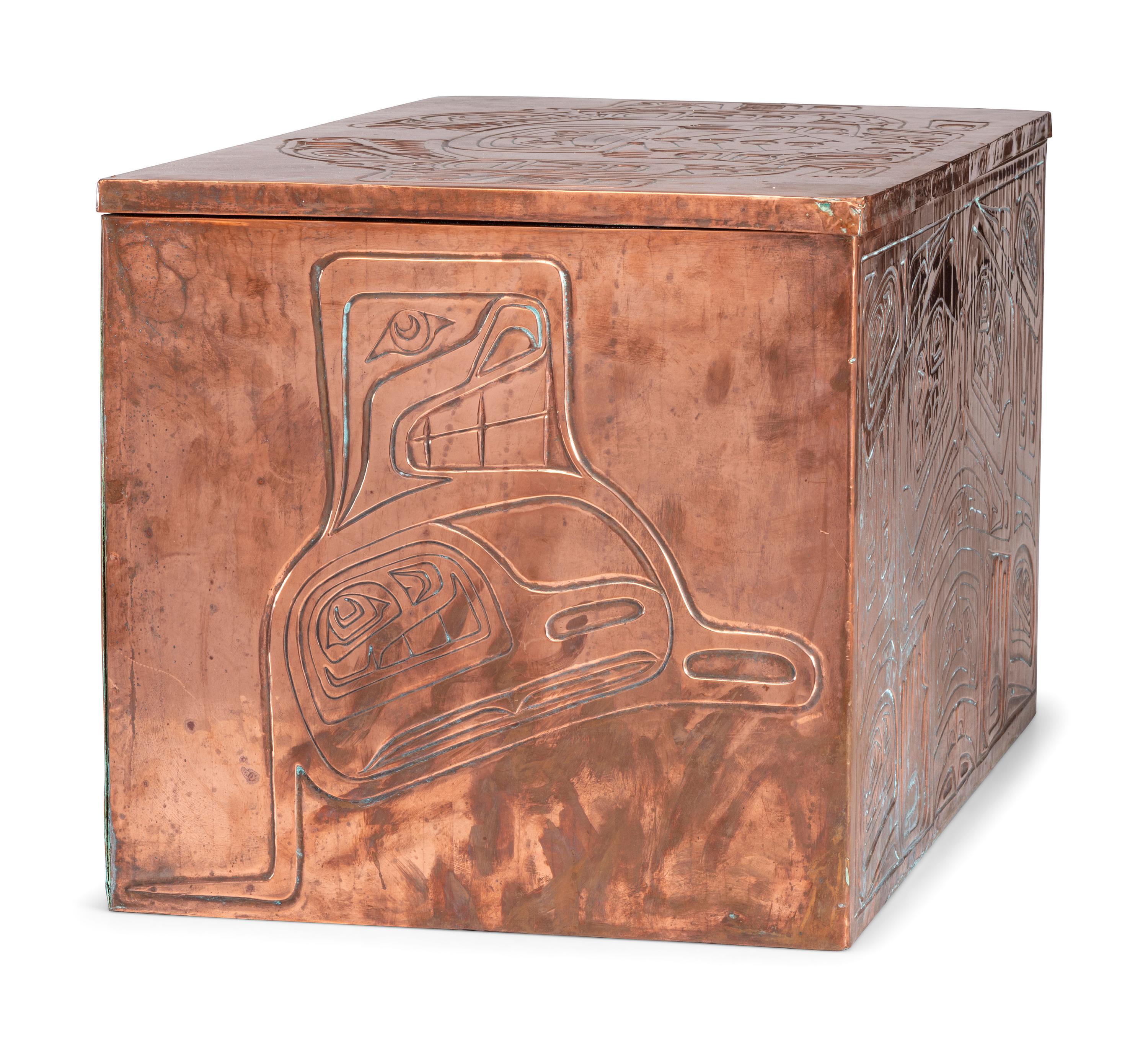 Northwest Coast Copper Chest