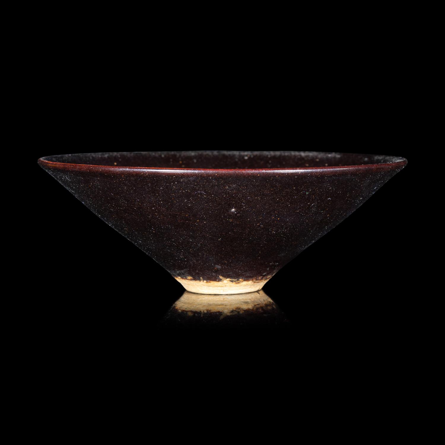 A Chinese Jizhou 'Leaf' Bowl, Possibly Southern Song Dynasty — 或爲南宋 吉州窯木葉盞