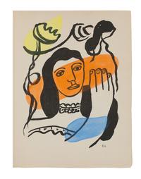 LÉGER, FERNAND (1881-1955). -- RIMBAUD, Arthur (1854-1891). Les Illuminations. Lausanne: Grosclaude Éditions des Gaules, [1949].