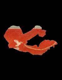 A Roman Wall Painting Fragment