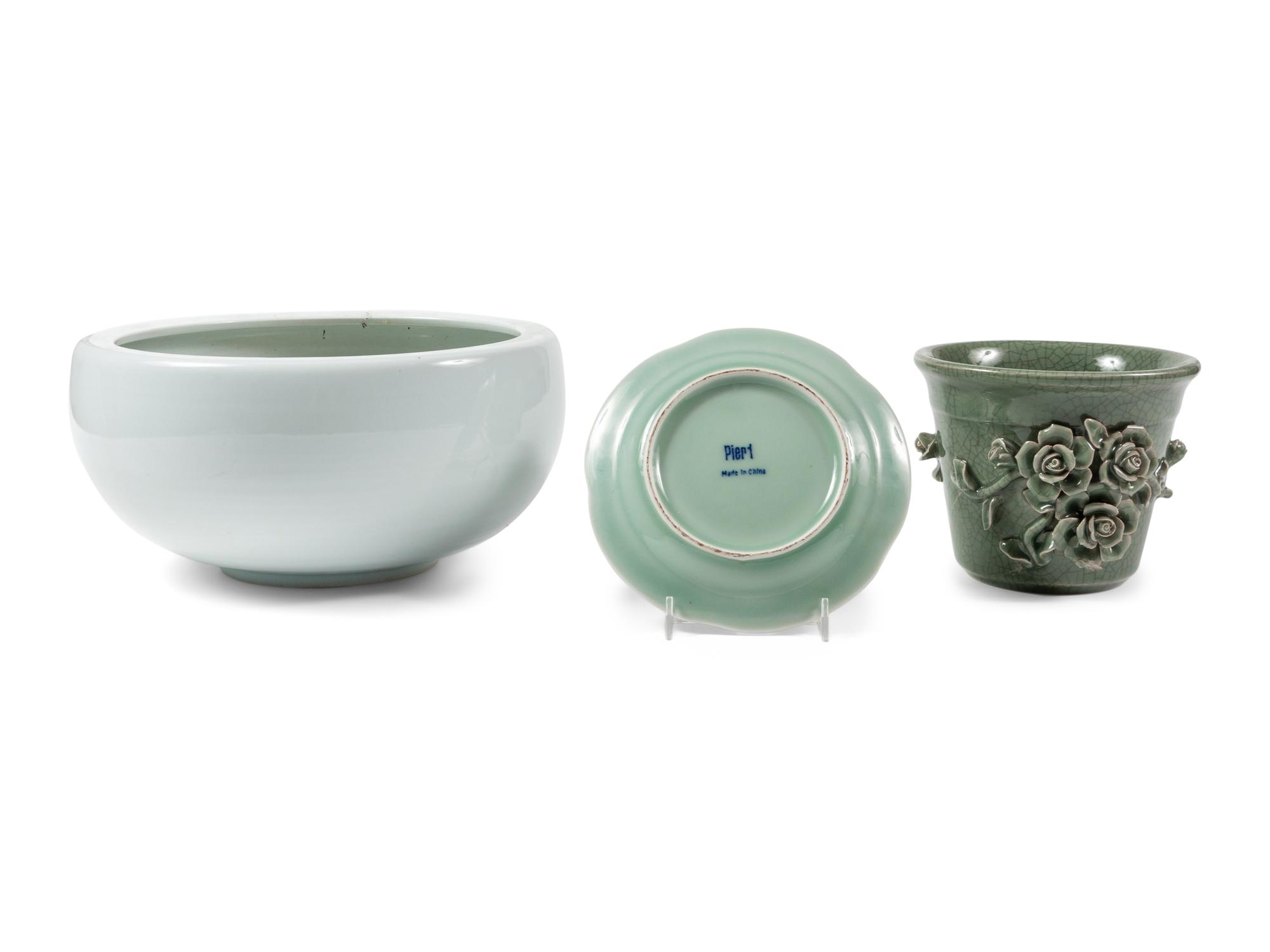 Three Asian Porcelain Wares