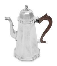 An English Silver Coffee Pot