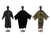 Isaac Mizrahi Robe, Patricia Lester Robe, and Ultimo Jacket, 1980-90s