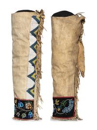 Great Lakes Beaded Hide Leggings