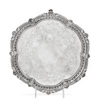 An Edwardian Silver Salver