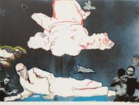 Larry Rivers, (American, 1923-2002), A group of 13 works from The Boston Massacre portfolio, 1970, including: Portfolio Cover, Untitled