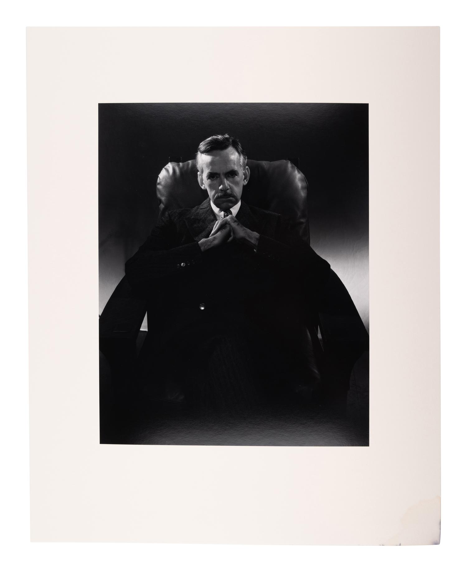 A group of five photographs (from In The Studio printed by George Tice with labels signed by George Tice and Joanna Steichen)