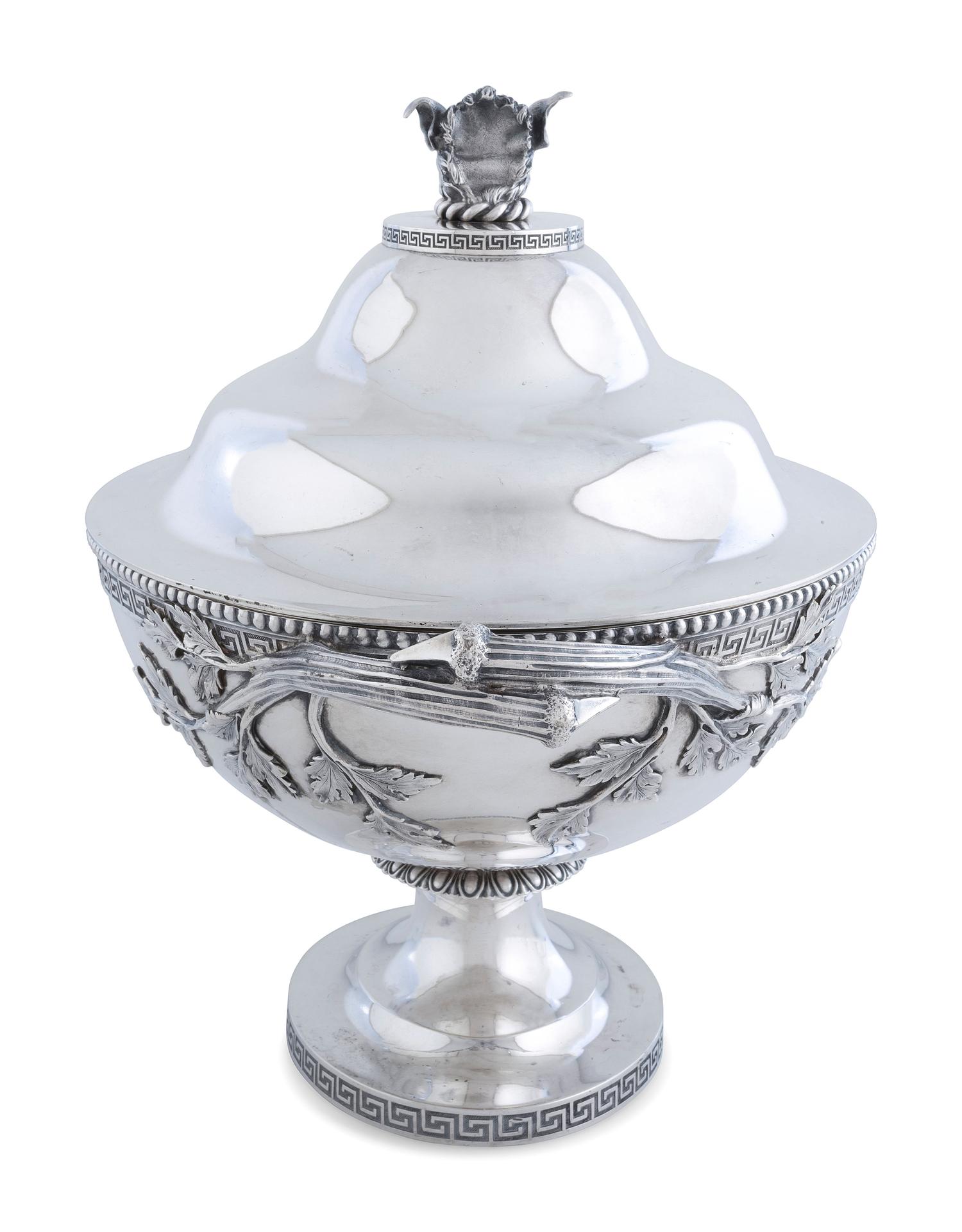 A Tiffany and Co. Silver Soup Tureen