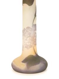 An Emile Gallé Cameo Glass Vase