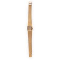 Cartier, 18K Yellow Gold Watch with Universal Geneve Movement