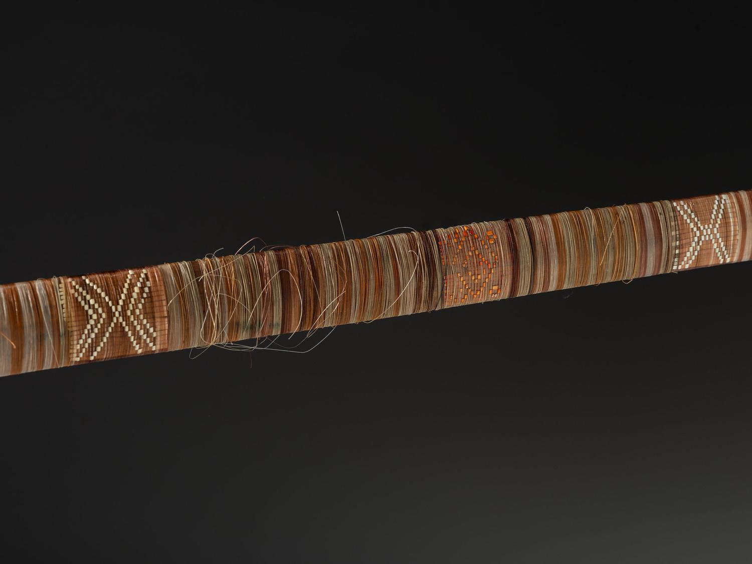 Eastern Plains Calumet Pipe, with Steatite Pipe Bowl