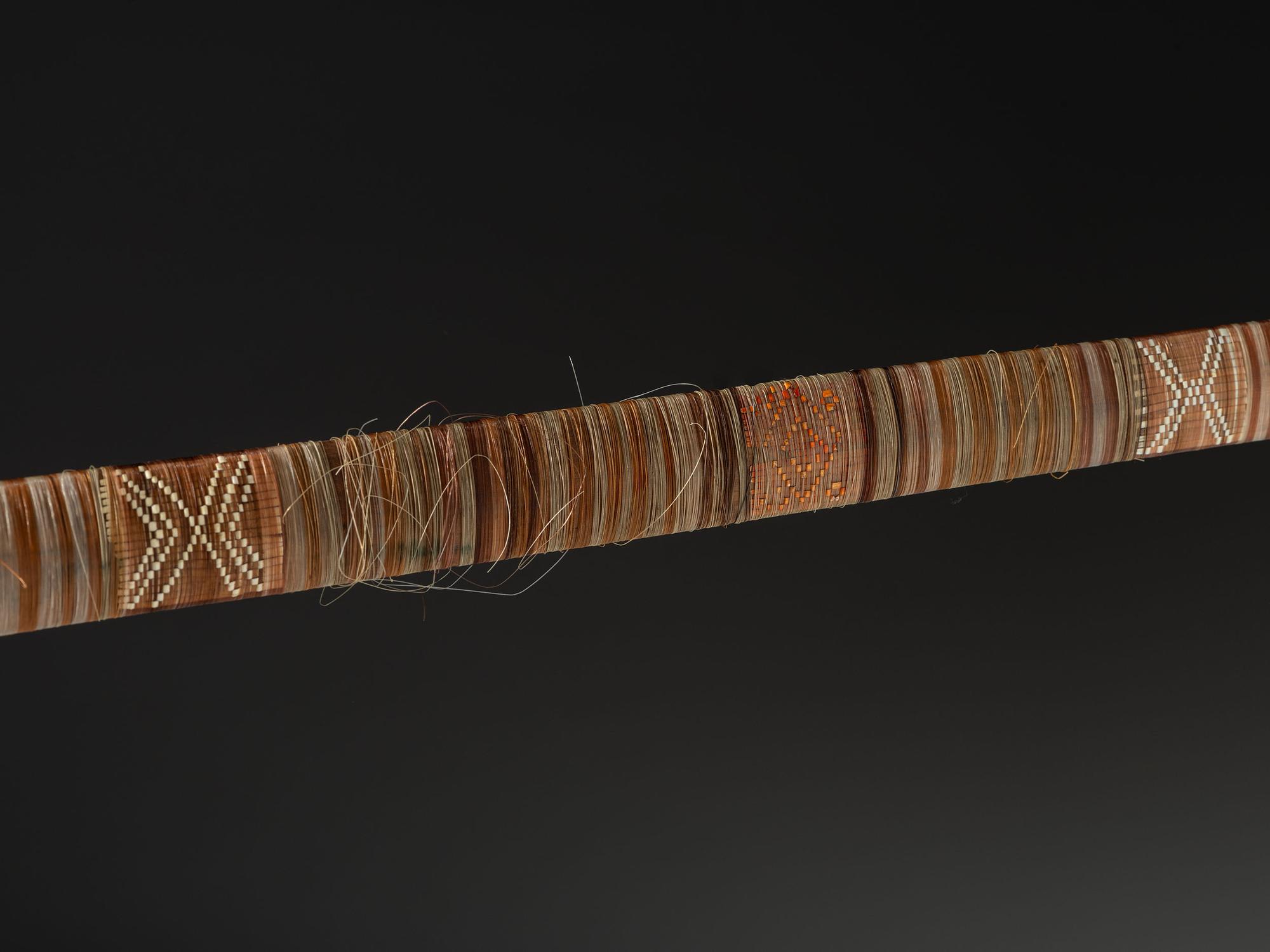 Eastern Plains Calumet Pipe, with Steatite Pipe Bowl