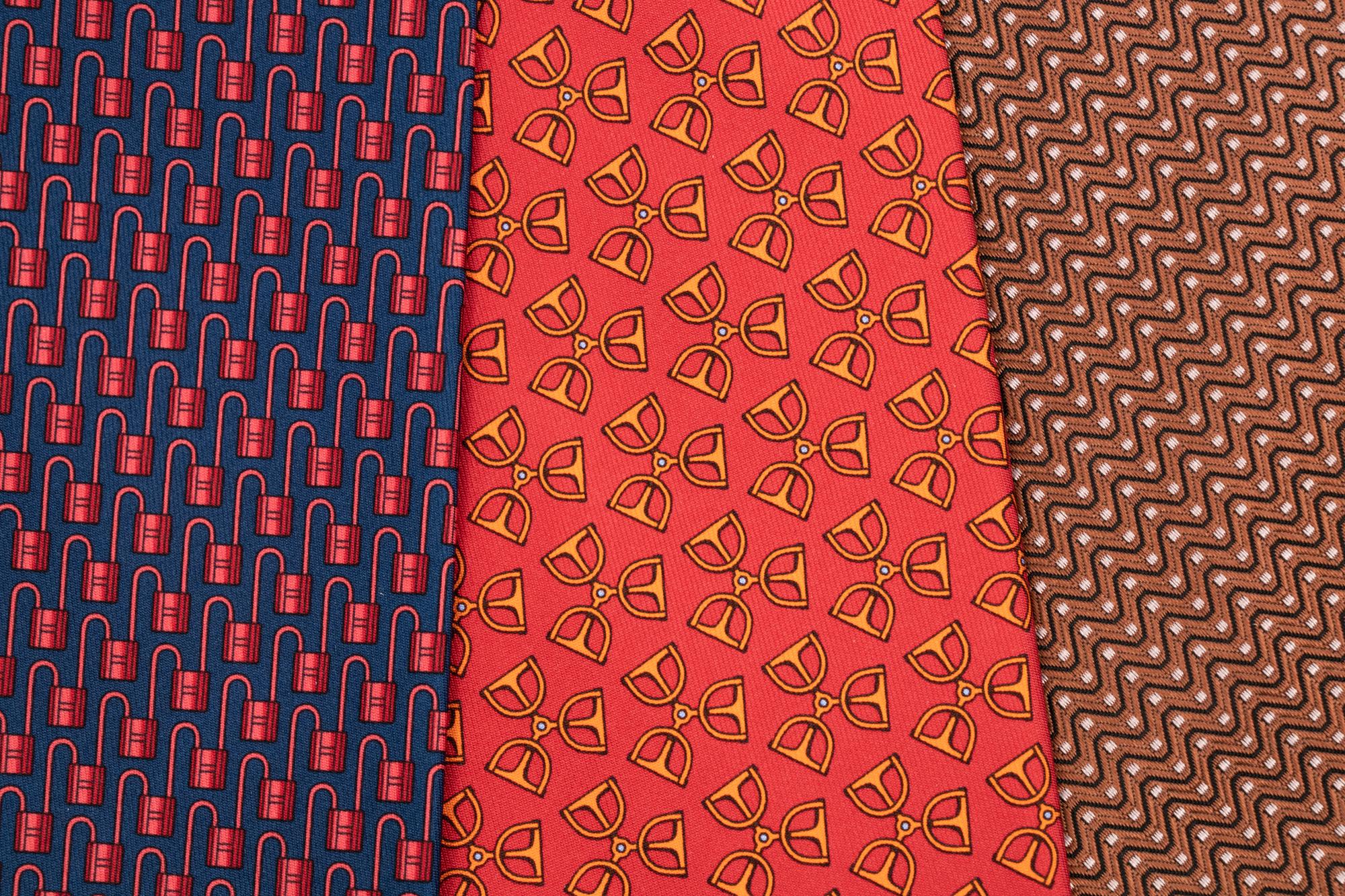 Three Hermès Ties and One Fedora