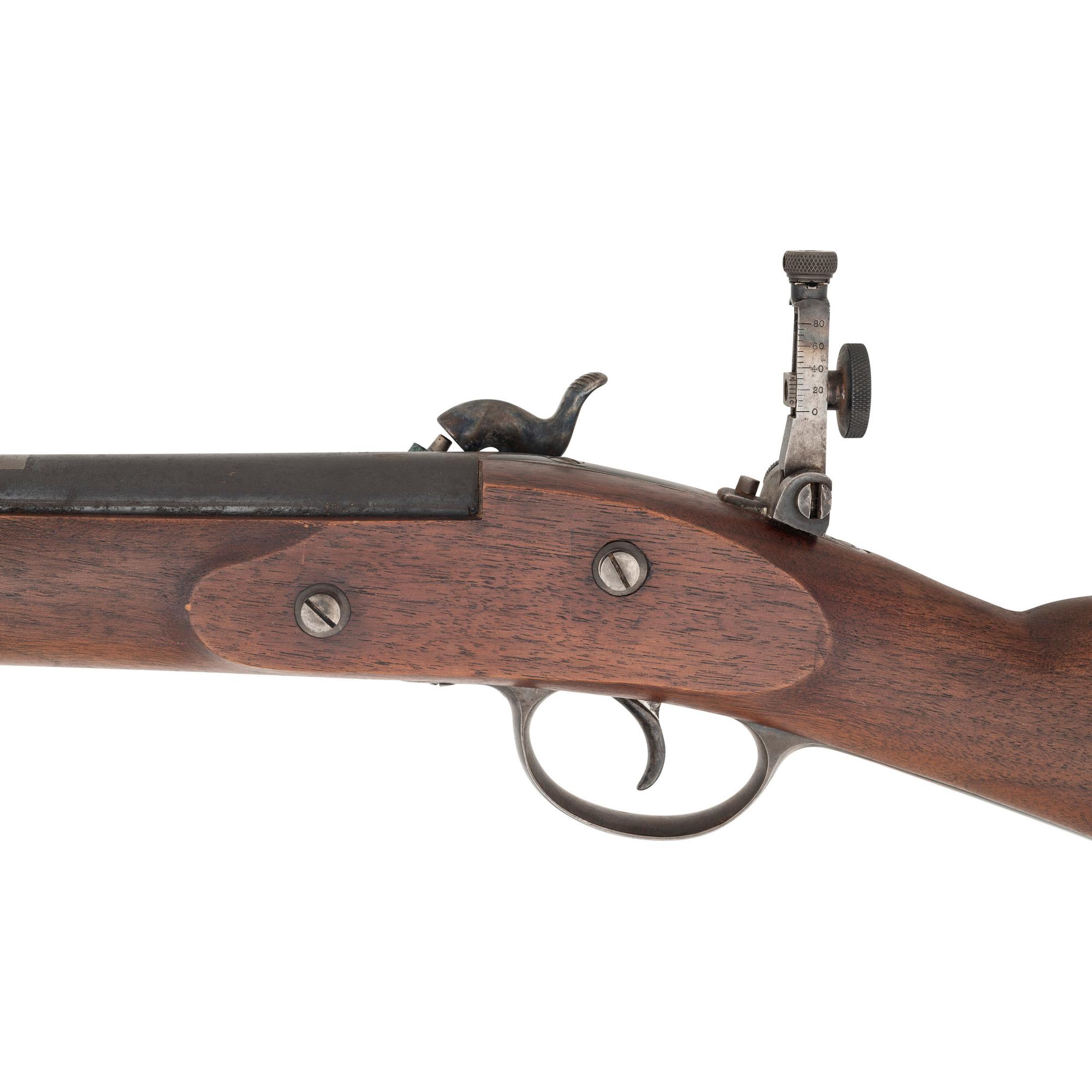 Percussion Target Rifle with US-Marked Barrel