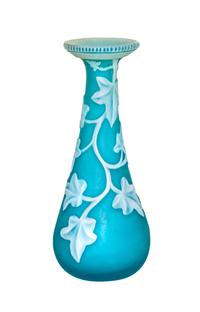 An English Cameo Glass Miniature Vase