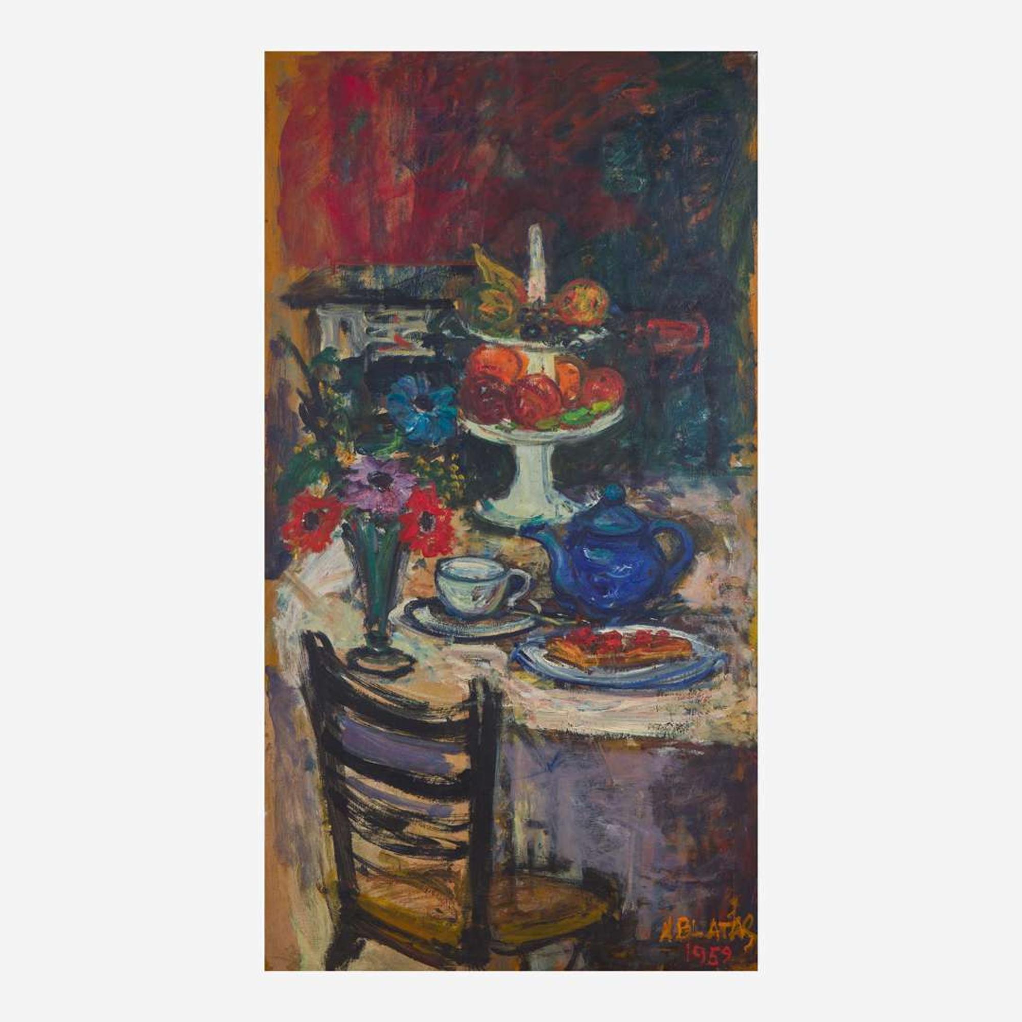 Arbit Blatas (Lithuanian, 1908-1999) Table Top Still Life